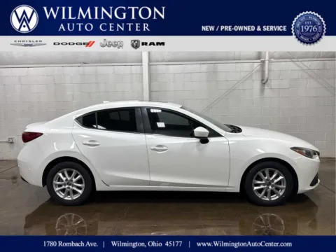 White 2016 Mazda MAZDA3 i Grand Touring for sale in Wilmington, OH