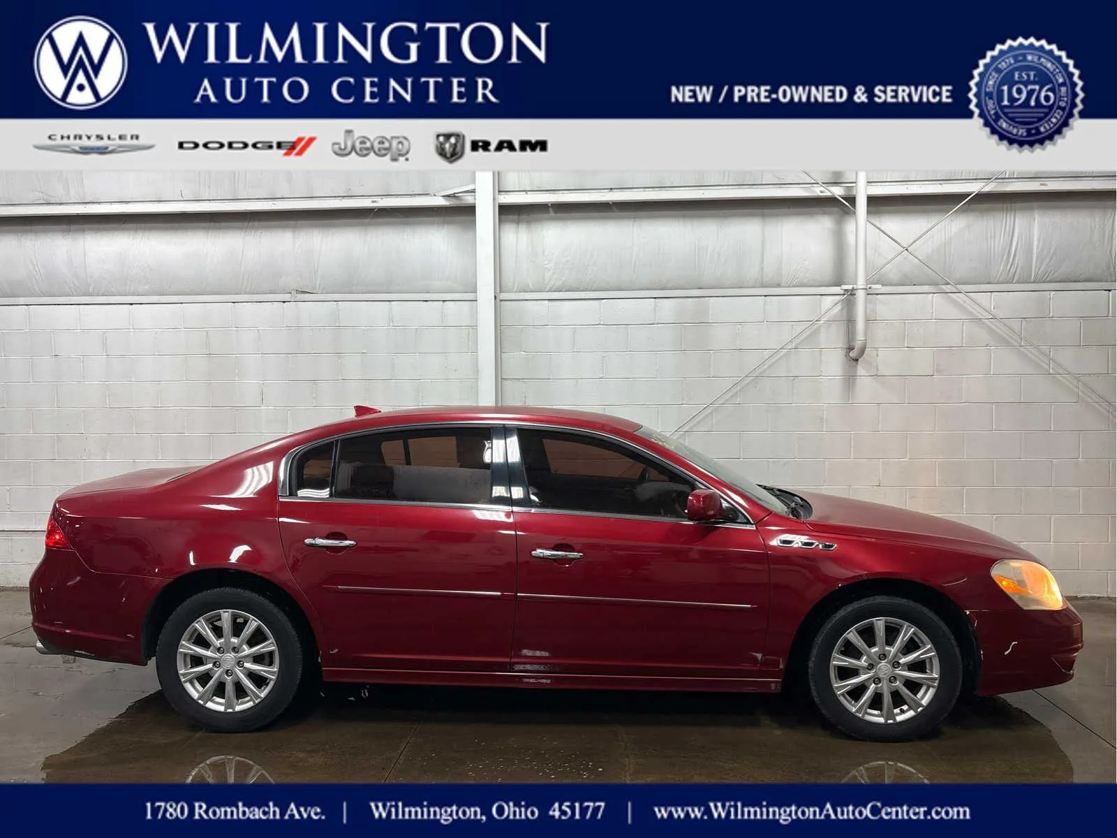 Red 2011 Buick Lucerne CX for sale in Wilmington, OH
