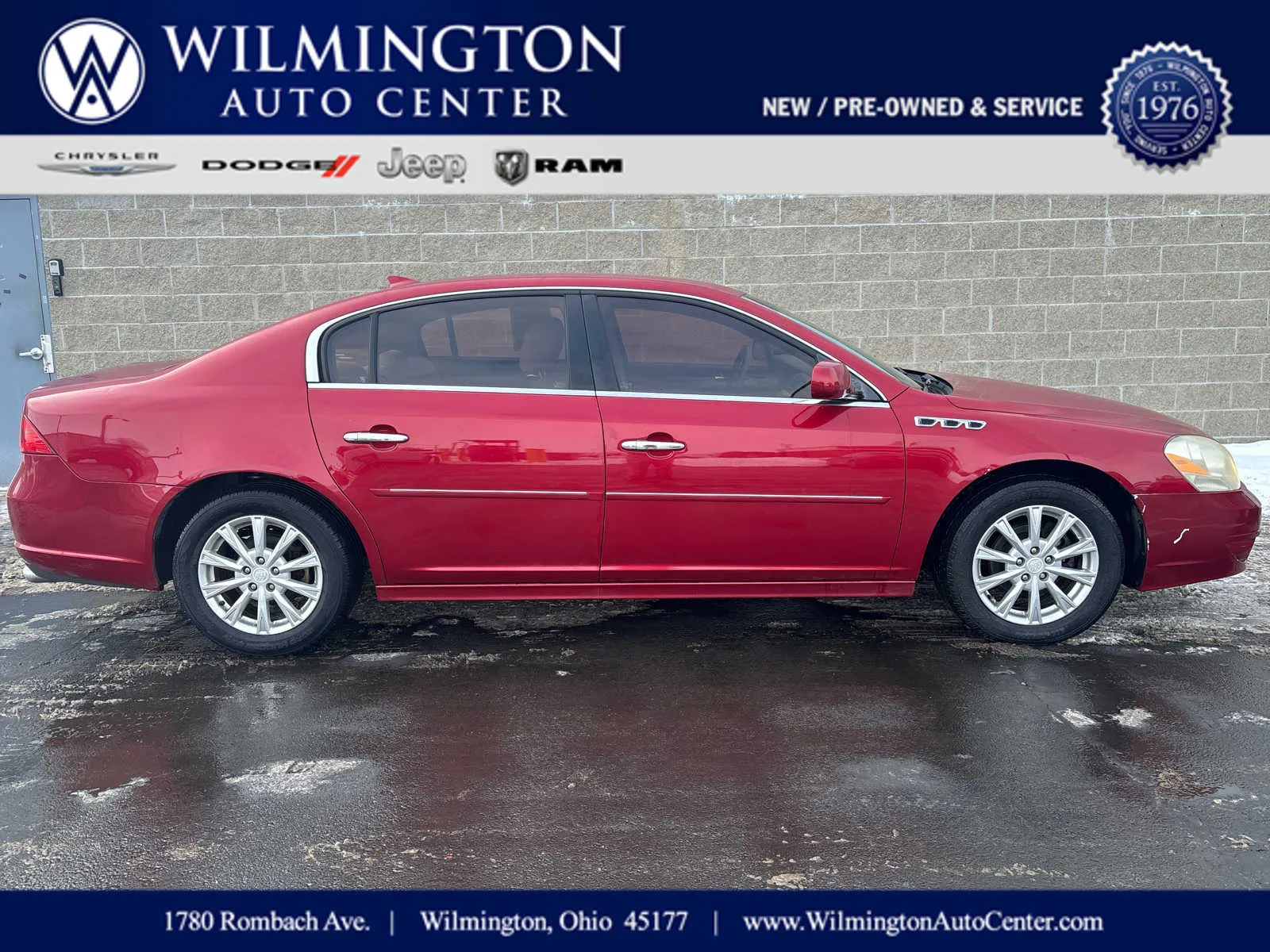 Red 2011 Buick Lucerne CX for sale in Wilmington, OH