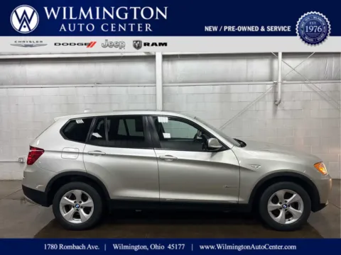 Silver 2012 BMW X3 28i for sale in Wilmington, OH