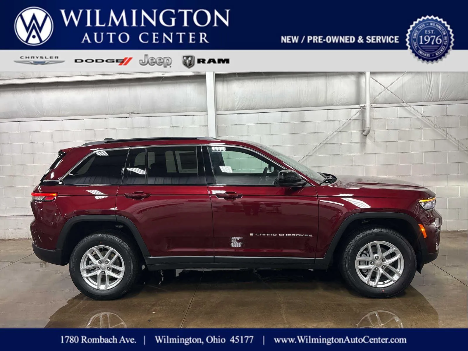 Red 2026 Jeep Grand Cherokee Laredo X for sale in Wilmington, OH
