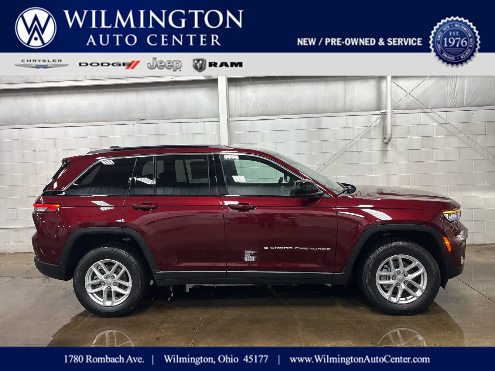 Red 2026 Jeep Grand Cherokee Laredo X for sale in Wilmington, OH