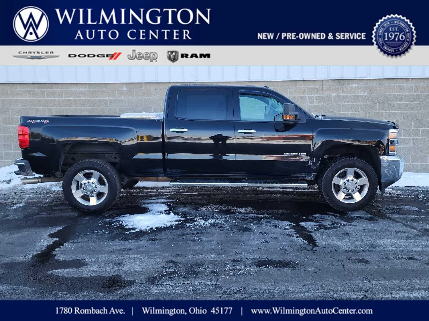Black 2017 Chevrolet Silverado 2500HD Work Truck for sale in Wilmington, OH