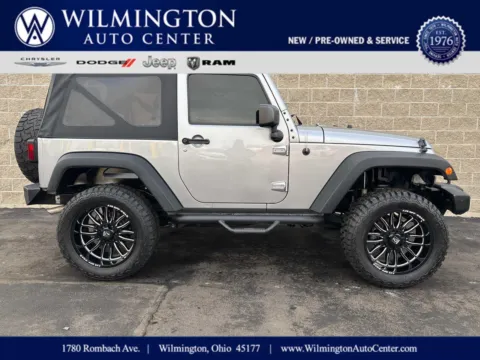 Silver 2017 Jeep Wrangler Sport for sale in Wilmington, OH