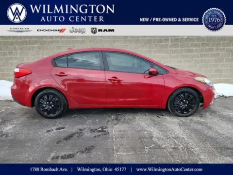 Red 2016 Kia Forte LX for sale in Wilmington, OH
