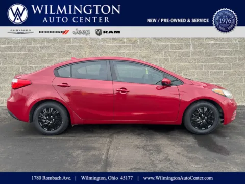 Red 2016 Kia Forte LX for sale in Wilmington, OH