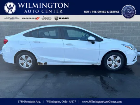 White 2017 Chevrolet Cruze LS for sale in Wilmington, OH