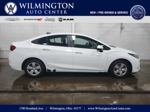 White 2017 Chevrolet Cruze LS for sale in Wilmington, OH