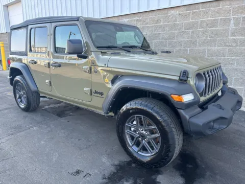 Photos of 2025 Jeep Wrangler Sport S for sale in Wilmington, OH at Wilmington Auto Center Chrysler Dodge Jeep RAM