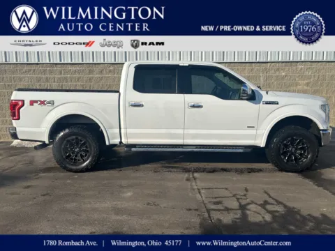 White 2016 Ford F-150 Lariat for sale in Wilmington, OH