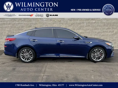 Blue 2019 Kia Optima SX for sale in Wilmington, OH
