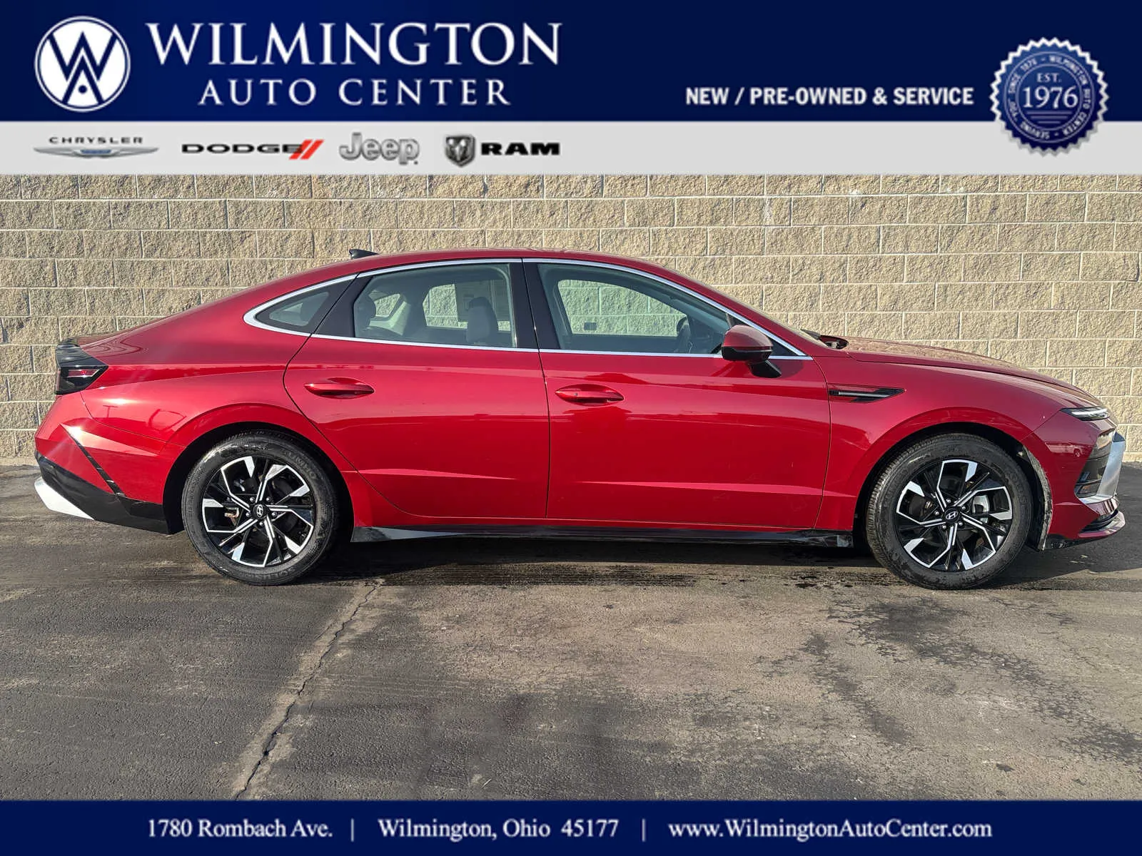 Red 2025 Hyundai Sonata SEL for sale in Wilmington, OH