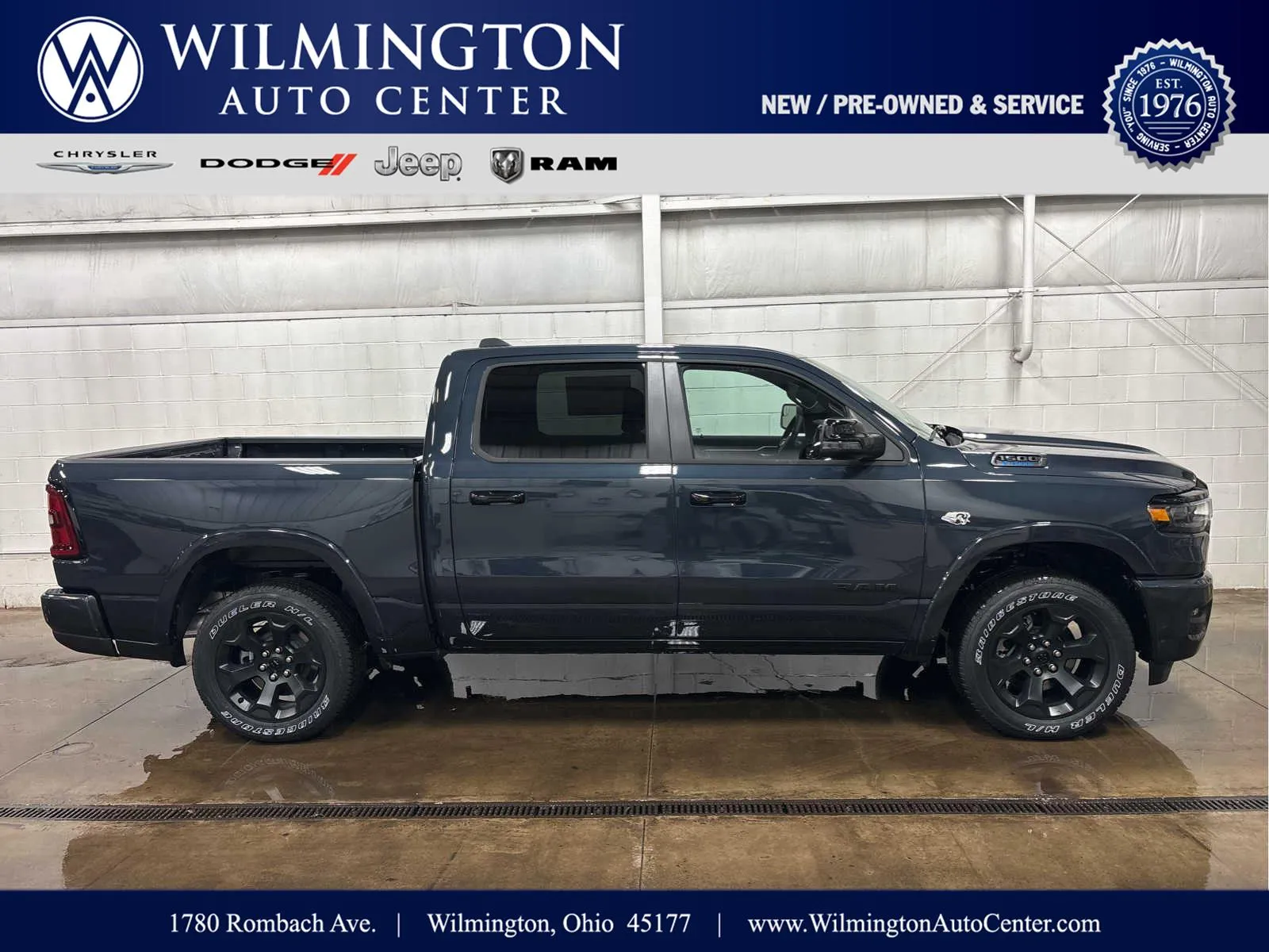 Blue 2026 Ram 1500 Big Horn for sale in Wilmington, OH