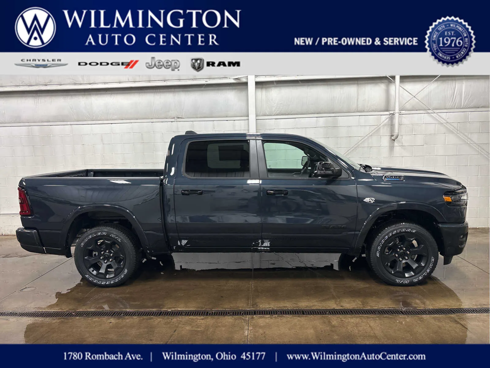 Blue 2026 Ram 1500 Big Horn for sale in Wilmington, OH