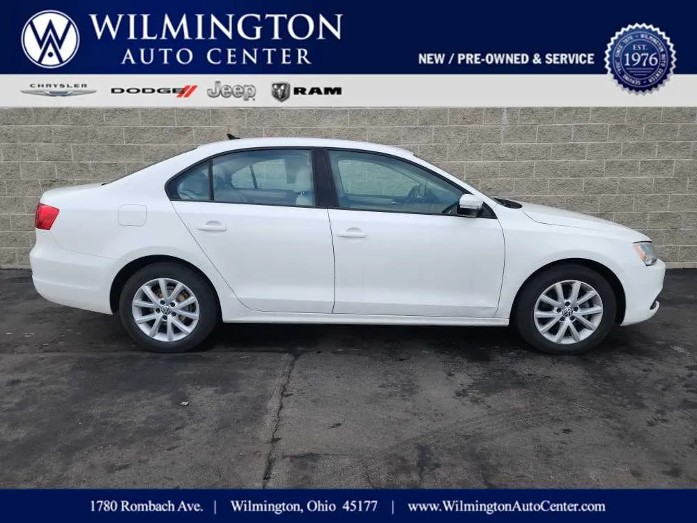 White 2011 Volkswagen Jetta SE PZEV for sale in Wilmington, OH