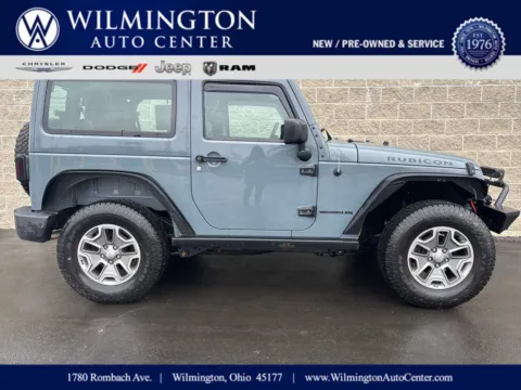 Blue 2015 Jeep Wrangler Rubicon for sale in Wilmington, OH