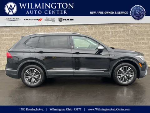 Black 2024 Volkswagen Tiguan Wolfsburg Edition for sale in Wilmington, OH