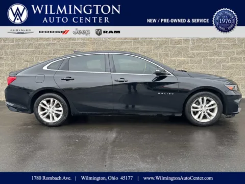 Black 2016 Chevrolet Malibu LT for sale in Wilmington, OH