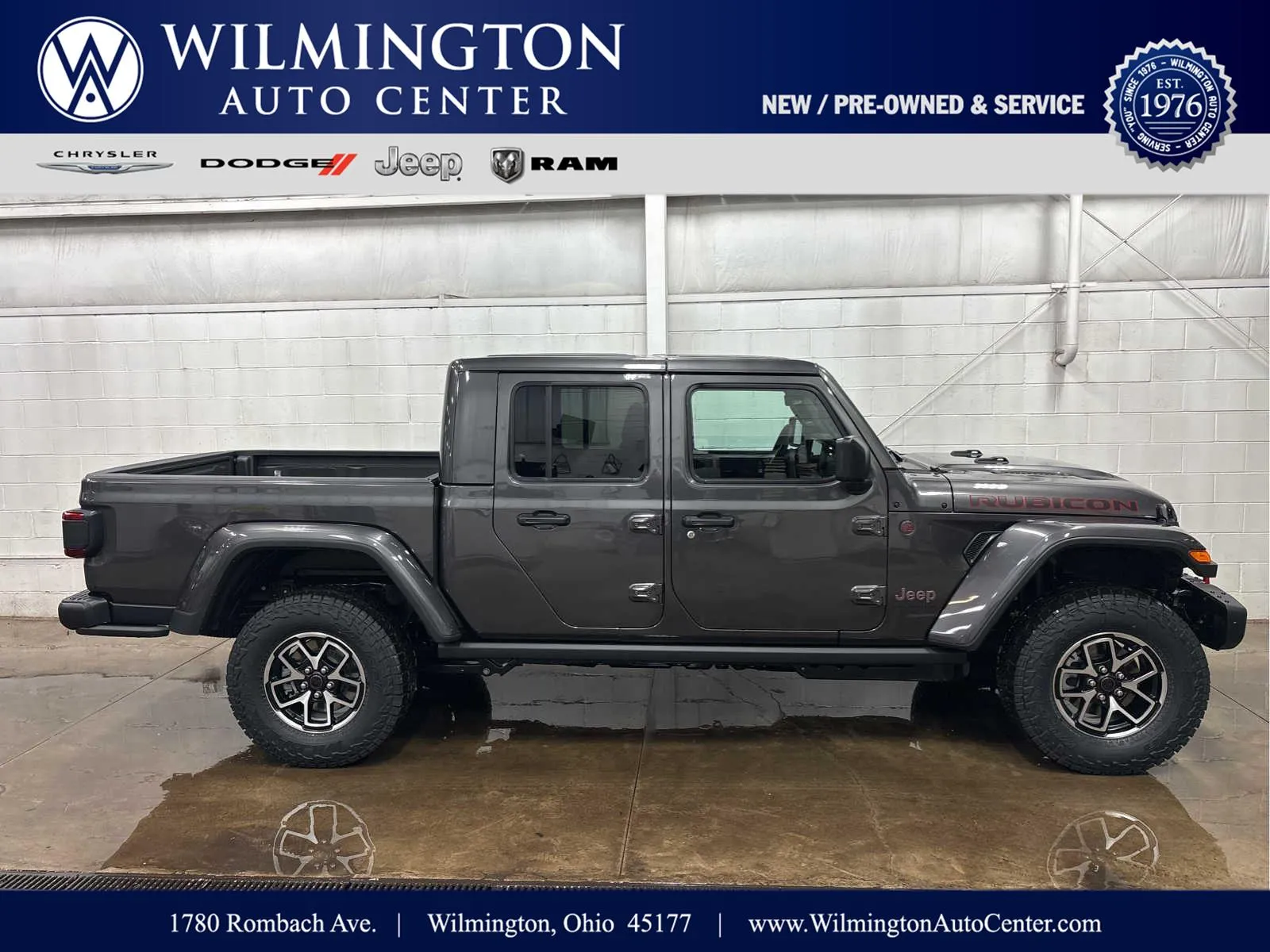 Gray 2026 Jeep Gladiator Rubicon X for sale in Wilmington, OH