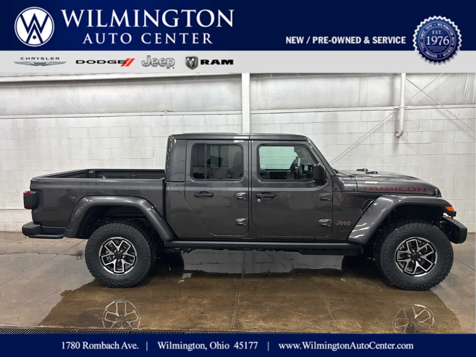 Gray 2026 Jeep Gladiator Rubicon X for sale in Wilmington, OH
