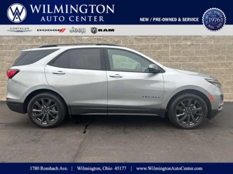Gray 2024 Chevrolet Equinox RS for sale in Wilmington, OH