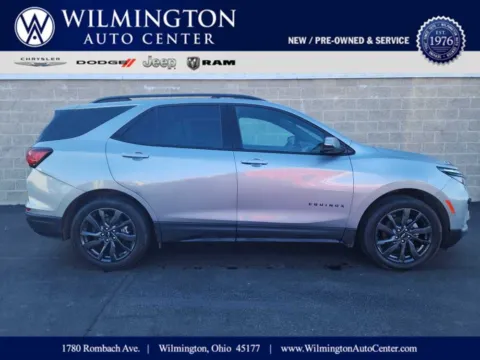 Gray 2024 Chevrolet Equinox RS for sale in Wilmington, OH