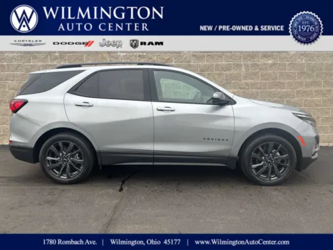 Gray 2024 Chevrolet Equinox RS for sale in Wilmington, OH