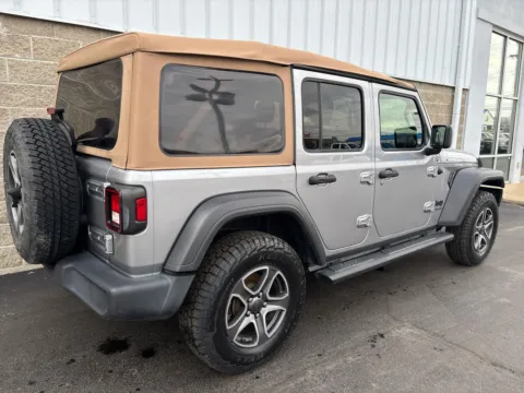 Another view of 2020 Jeep Wrangler Unlimited Black and Tan for sale in Wilmington, OH at Wilmington Auto Center Chrysler Dodge Jeep RAM