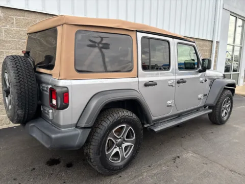 Another view of 2020 Jeep Wrangler Unlimited Black and Tan for sale in Wilmington, OH at Wilmington Auto Center Chrysler Dodge Jeep RAM