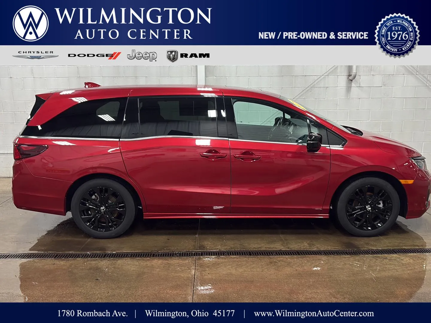 Red 2025 Honda Odyssey Sport-L for sale in Wilmington, OH
