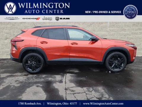 Orange 2024 Chevrolet Trax ACTIV for sale in Wilmington, OH