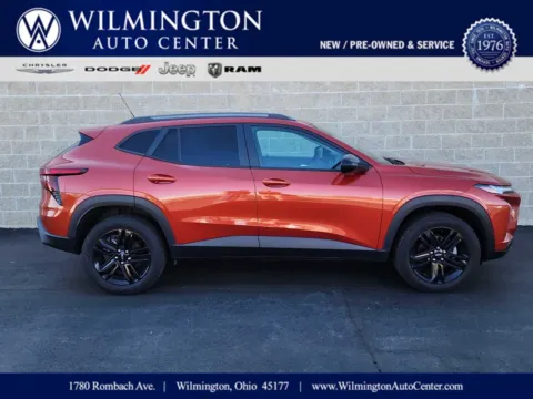 Orange 2024 Chevrolet Trax ACTIV for sale in Wilmington, OH