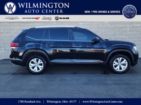 Black 2019 Volkswagen Atlas 3.6L V6 SEL for sale in Wilmington, OH