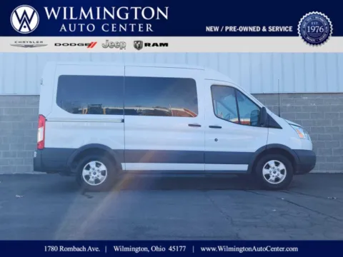 White 2018 Ford Transit Passenger Wagon XLT for sale in Wilmington, OH
