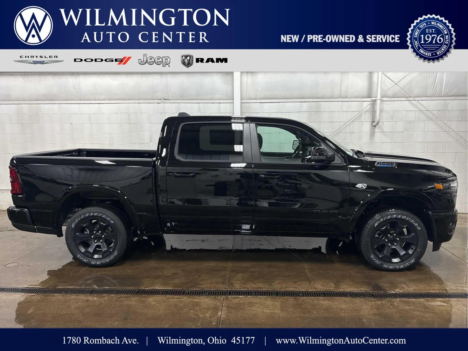 Black 2026 Ram 1500 Big Horn for sale in Wilmington, OH