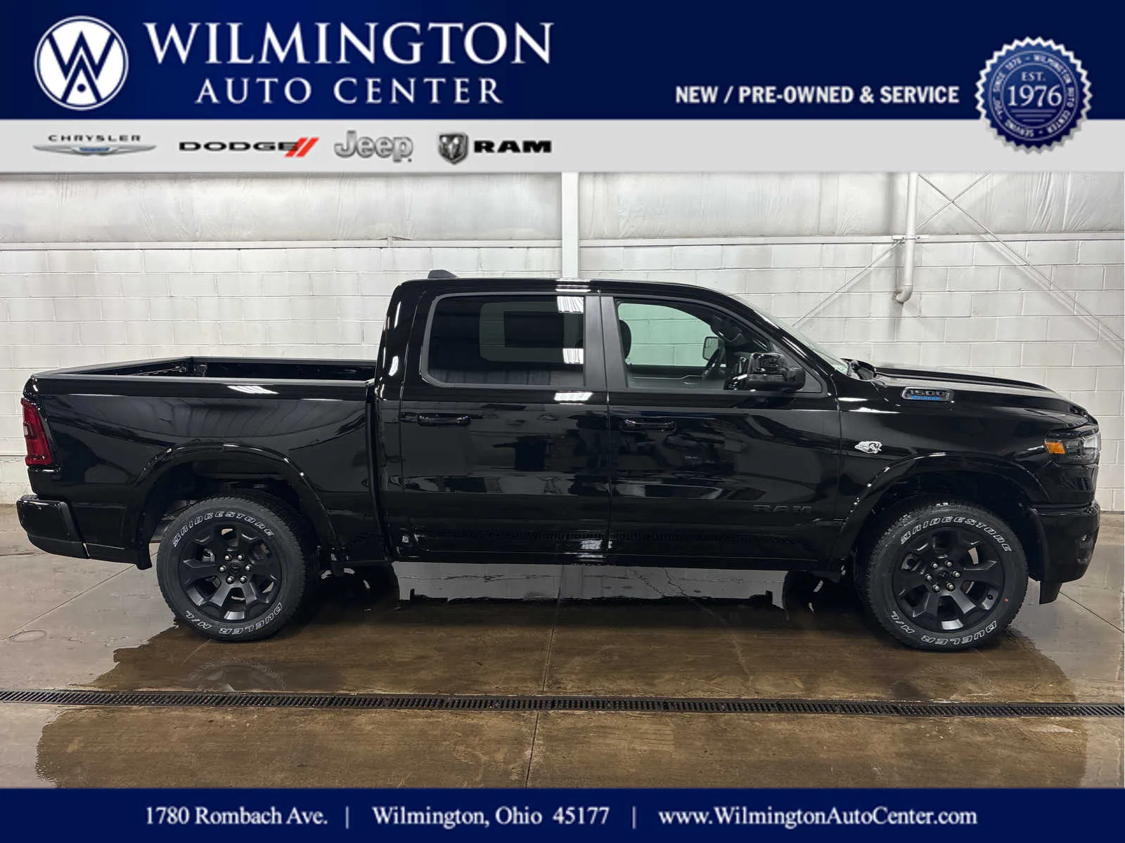 Black 2026 Ram 1500 Big Horn for sale in Wilmington, OH