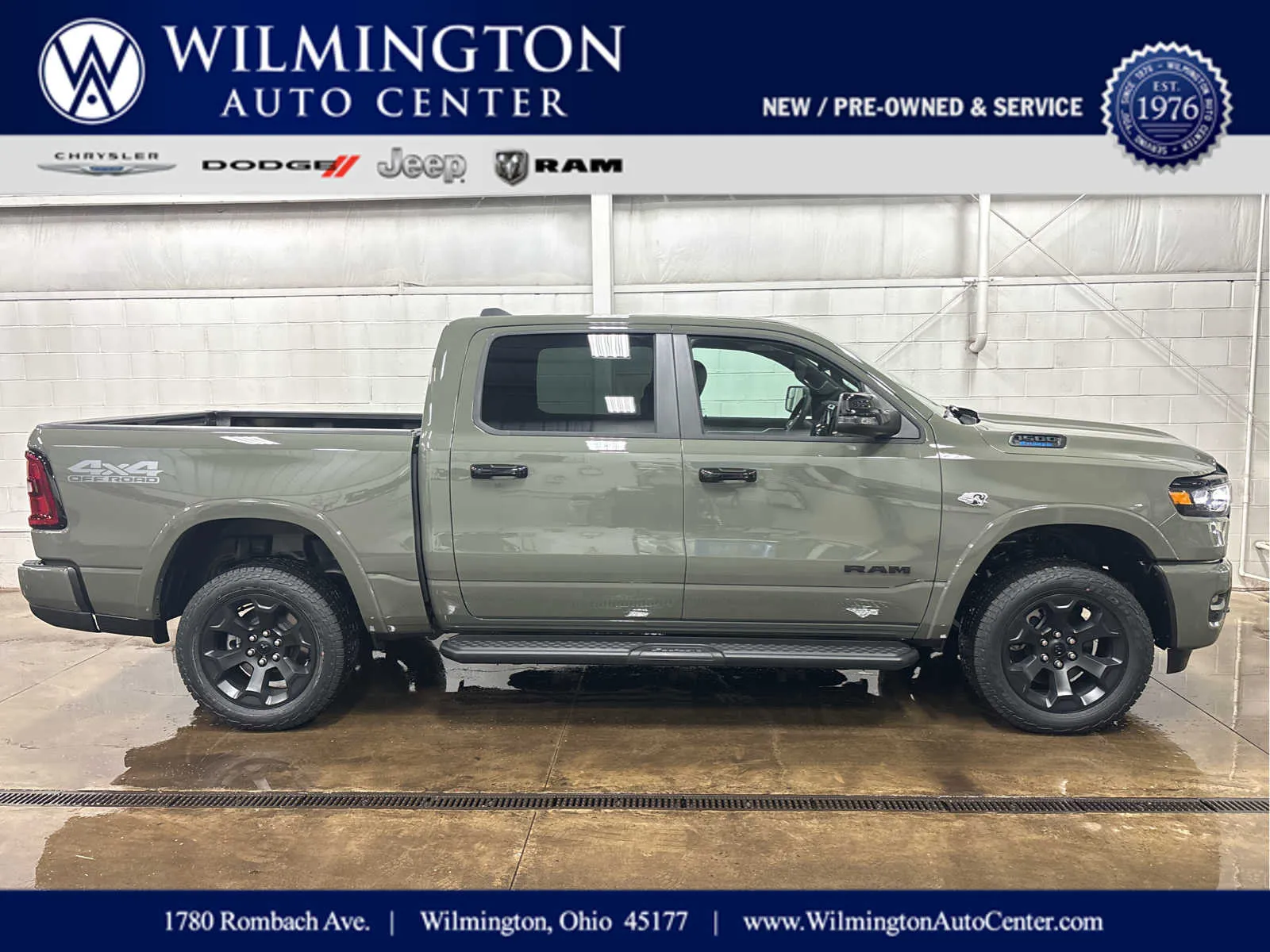 Green 2026 Ram 1500 Big Horn for sale in Wilmington, OH