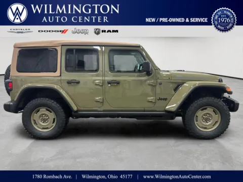 Green 2026 Jeep Wrangler Willys 41 for sale in Wilmington, OH