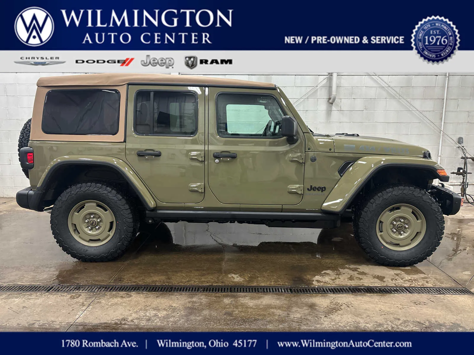 Unknown 2026 Jeep Wrangler Willys 41 for sale in Wilmington, OH