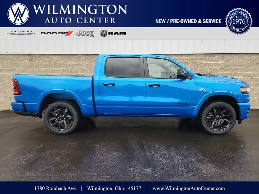 Blue 2026 Ram 1500 Laramie for sale in Wilmington, OH