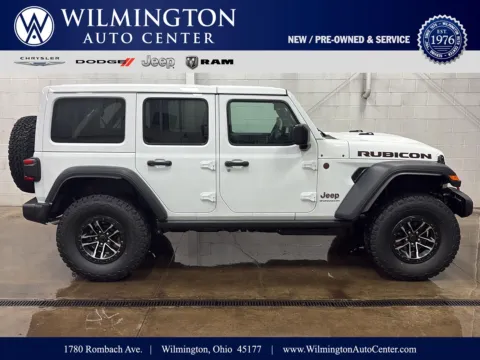 White 2026 Jeep Wrangler Rubicon for sale in Wilmington, OH