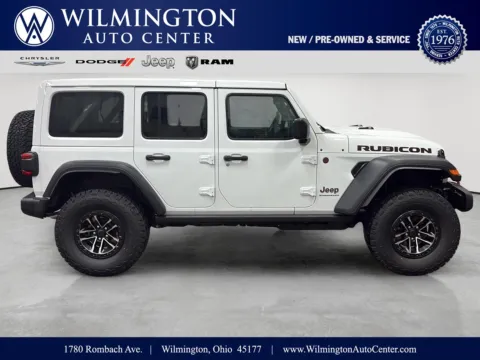 White 2026 Jeep Wrangler Rubicon for sale in Wilmington, OH