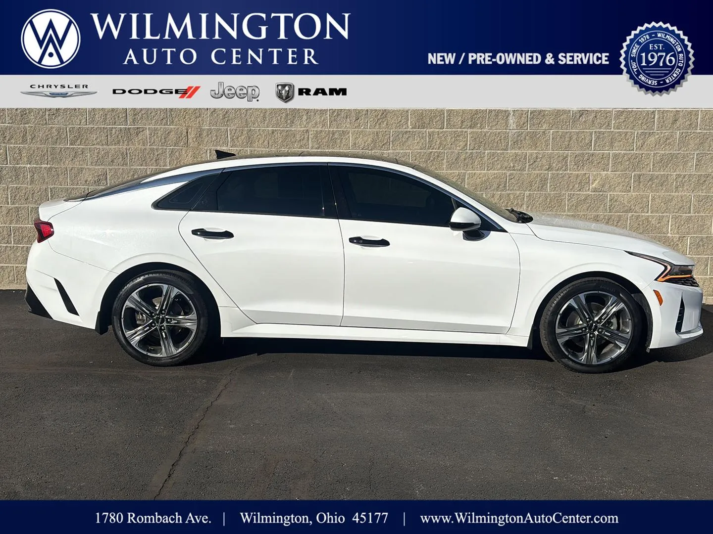 White 2023 Kia K5 EX for sale in Wilmington, OH