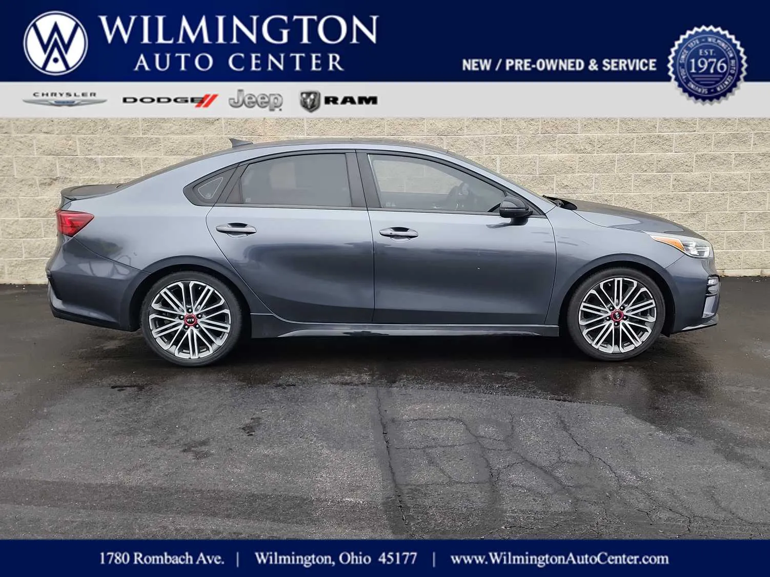 Gray 2021 Kia Forte GT for sale in Wilmington, OH