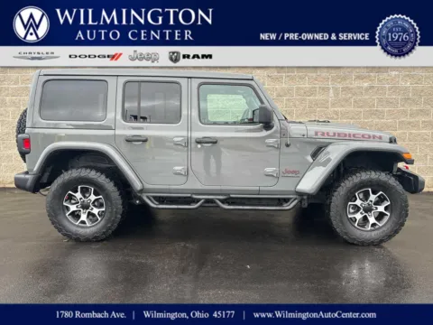 Gray 2023 Jeep Wrangler Rubicon for sale in Wilmington, OH