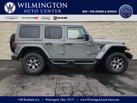Gray 2023 Jeep Wrangler Rubicon for sale in Wilmington, OH