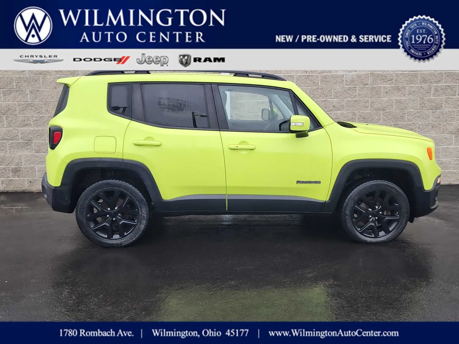 Green 2018 Jeep Renegade Altitude for sale in Wilmington, OH
