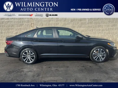 Black 2025 Volkswagen Jetta Sport for sale in Wilmington, OH