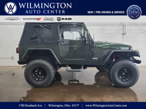 Green 1998 Jeep Wrangler Sport for sale in Wilmington, OH
