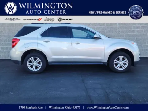Silver 2014 Chevrolet Equinox LT for sale in Wilmington, OH